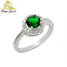 Gümüş Zirkon Taşlı Yüzük